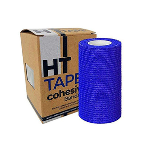 COHESIVE BANDAGE HTT BLUE 7.5CM X 4.5M
