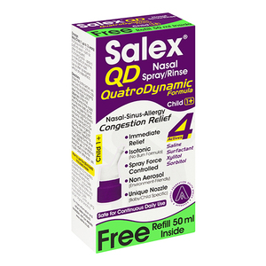 SALEX QD CHILD NASAL SPRAY RINSE 50ML