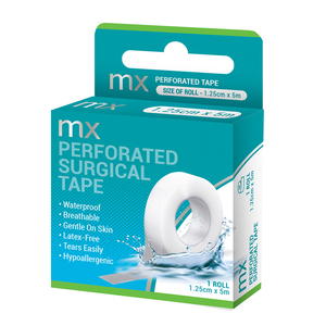 SURGICAL TAPE PERFORATED MX 12.5MMX5M 1