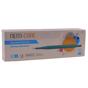 DERMAL CURETTE 4MM STAINLESS STEEL 1