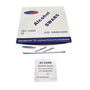 ALCOHOL SWABS 60MMX30MM HICARE 200~