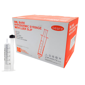 SYRINGE  5ML LUER SLIP BEARE 100~