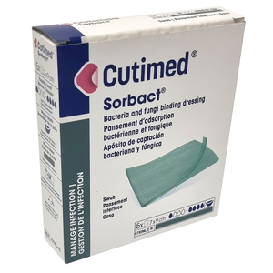 CUTIMED SORBACT SWAB 7CMx9CM 5~