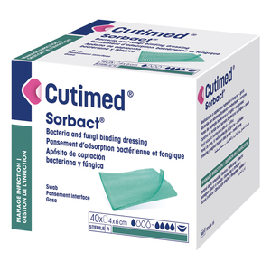 CUTIMED SORBACT SWAB 4CMx6CM 40~