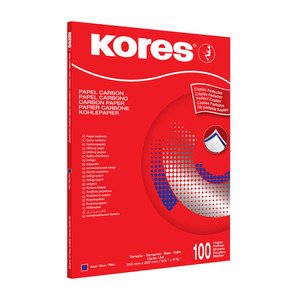 KORES CARBON PAPER A4 BLUE 100's