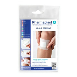 PHARMAPLAST ISLAND DRESSING 10x8CM 3~