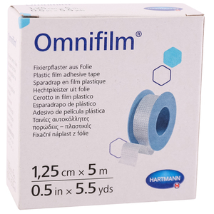 OMNIFILM SURGICAL TAPE 1.25CM X 5M 1