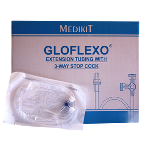 STOPCOCK 3WAY+EXT TUBE 10CM GLOFLEX 30~