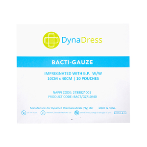 DYNADRESS BACTI-SWAB 10X40CM 10~