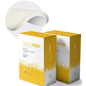 SWIFT PREP WOUND DEBRIDEMENT PAD 10X10CM
