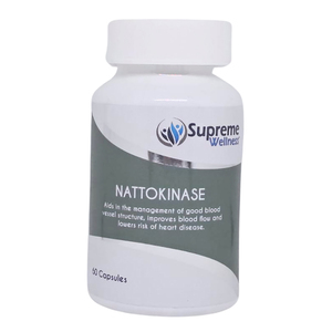 SUPREME WELLNESS NATTOKINASE 60 CAPSULES