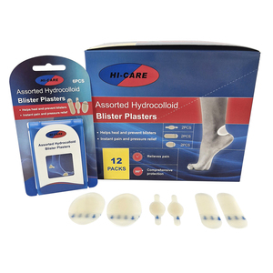 PLASTER HYDROCOLLOID BLISTER ASSORT 6`s