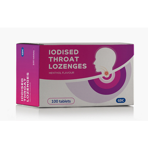 IODISED THROAT LOZENGES 100