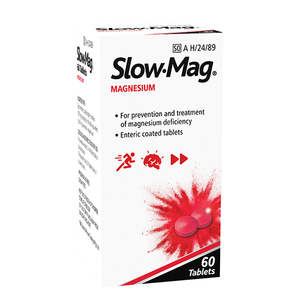 SLOW-MAG  60 TABLETS 535MG