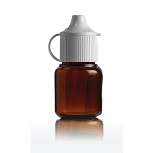 DROPPER BOTTLE 10ML AMBER 100