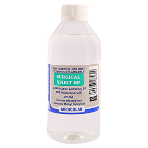 SURGICAL SPIRITS 200ML MEDICOLAB