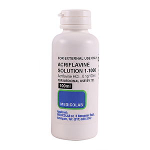 ACRIFLAVINE 1 1000 SOL 100ML MEDICOLAB