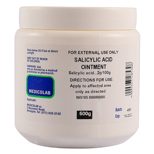 SALICYLIC ACID UNG 500         MEDICOLAB