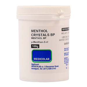 MENTHOL CRYSTALS 100G MEDICOLAB