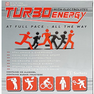 TURBO ENERGY SACHETS 15