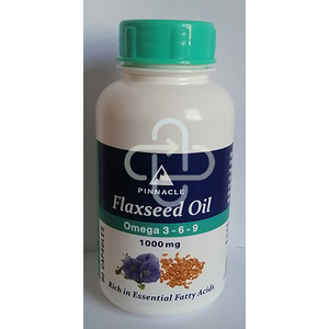 FLAXSEED OIL 1000MG 90 CAPSULES PINNACLE