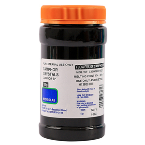 CAMPHOR CRYSTALS 100G MEDICOLAB