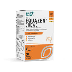 EQUAZEN EYE Q CHEW 60 CAPSULES STRAWB