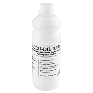 ACCU-DIL 0.05% SOL 500ML