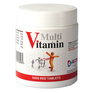 MULTI VIT RED 1000 TABLETS PHARMA
