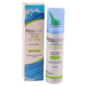 SINUCLEAR HYPERTONIC SEA SOL ADLT 125ML
