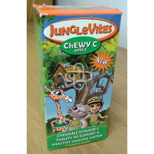 JUNGLEVITES CHEWY-C APPLE 60