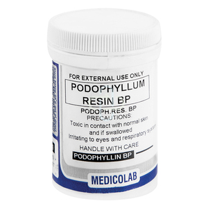 PODOPHYLIN RESIN 25G POWDER MEDICOLAB