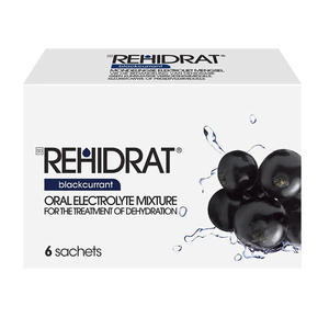 REHIDRAT BLACKCURRANT 14GX6 SACHETS ~
