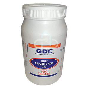 ASCORBIC ACID 250MG 1000 TABS GULF