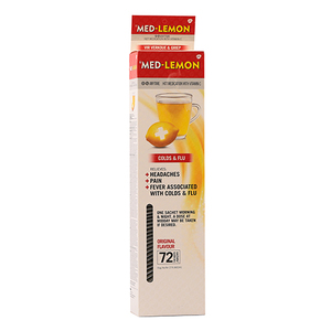 MED-LEMON ORIGINAL SACH 72 +VIT C~