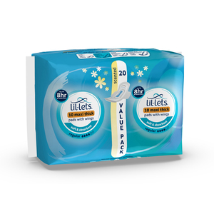 LIL-LETS MAXI REGULAR 20 SCENTED