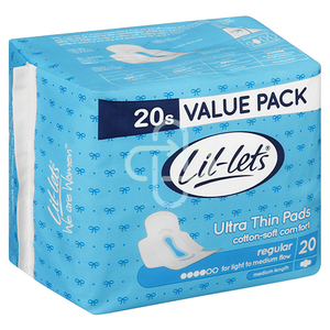 LIL-LETS ULTRA REGULAR 20 UNSCENTED