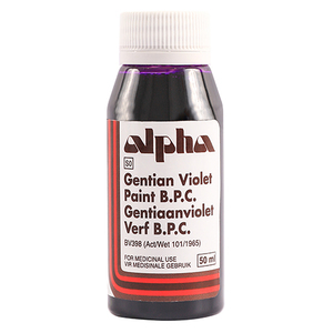 ALPHA GENTIAN VIOLET 0.5% 50ML