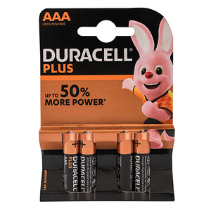 DURACELL PLUS POWER AAA 4S