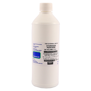 HYDROGEN PEROXIDE 20  500ML MEDICOLAB