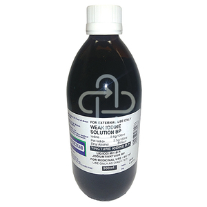 IODINE TINC 500ML MEDICOLAB