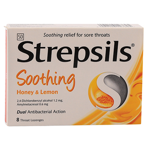 STREPSILS HONEY & LEMON 8'S