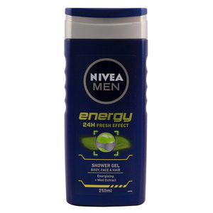 NIVEA SHOWER GEL ENERGY FOR MEN 250ML