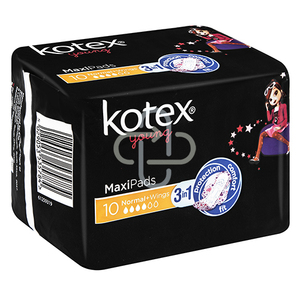 KOTEX MAXI YOUNG WINGS 10