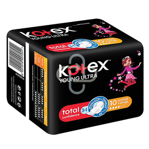 KOTEX ULTRA THIN YOUNG WINGS 10 DESIGNER
