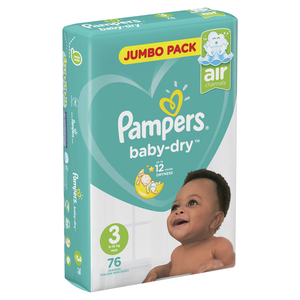 PAMPERS ACT BABY MIDI 76 NO3 6-10KG