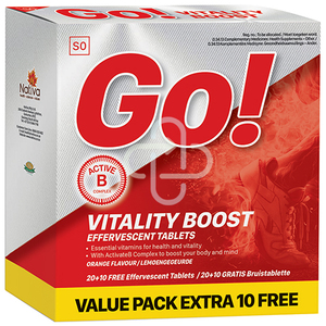 GO ! VITALITY BOOST EFFEV TABS 30 VP