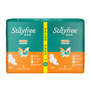 STAYFREE MAX THICK SUPER WINGS UNSCE 16