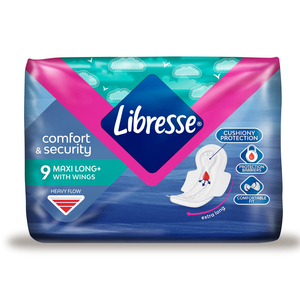 LIBRESSE MAXI COTTON FEEL SUPER 9