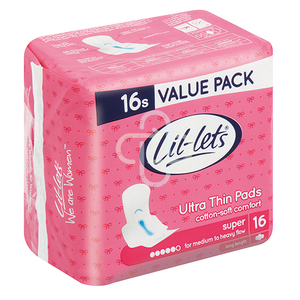 LIL-LETS ULTRA SUPER 16 UNSCENTED